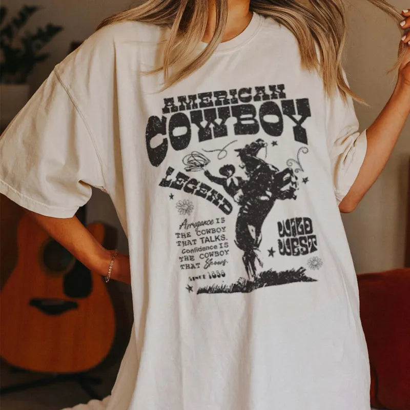 70s Retro Western Graphic T-Shirt