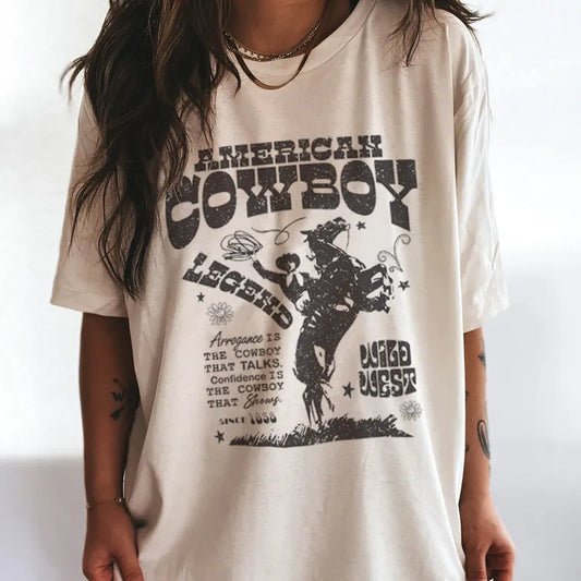 70s Retro Western Graphic T-Shirt