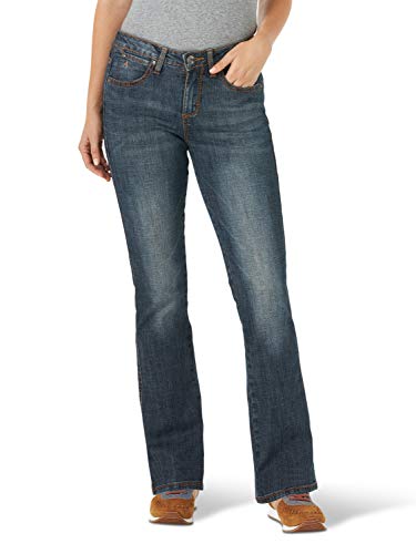 Wrangler Aura Instantly Slimming Mid Rise Boot Cut