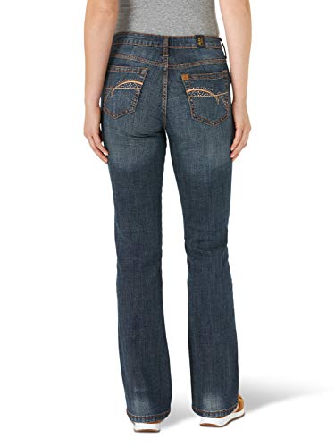 Wrangler Aura Instantly Slimming Mid Rise Boot Cut